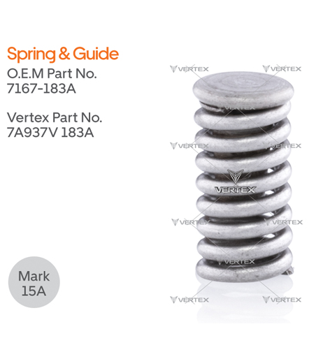  SPRING & GUIDE 7167-183A